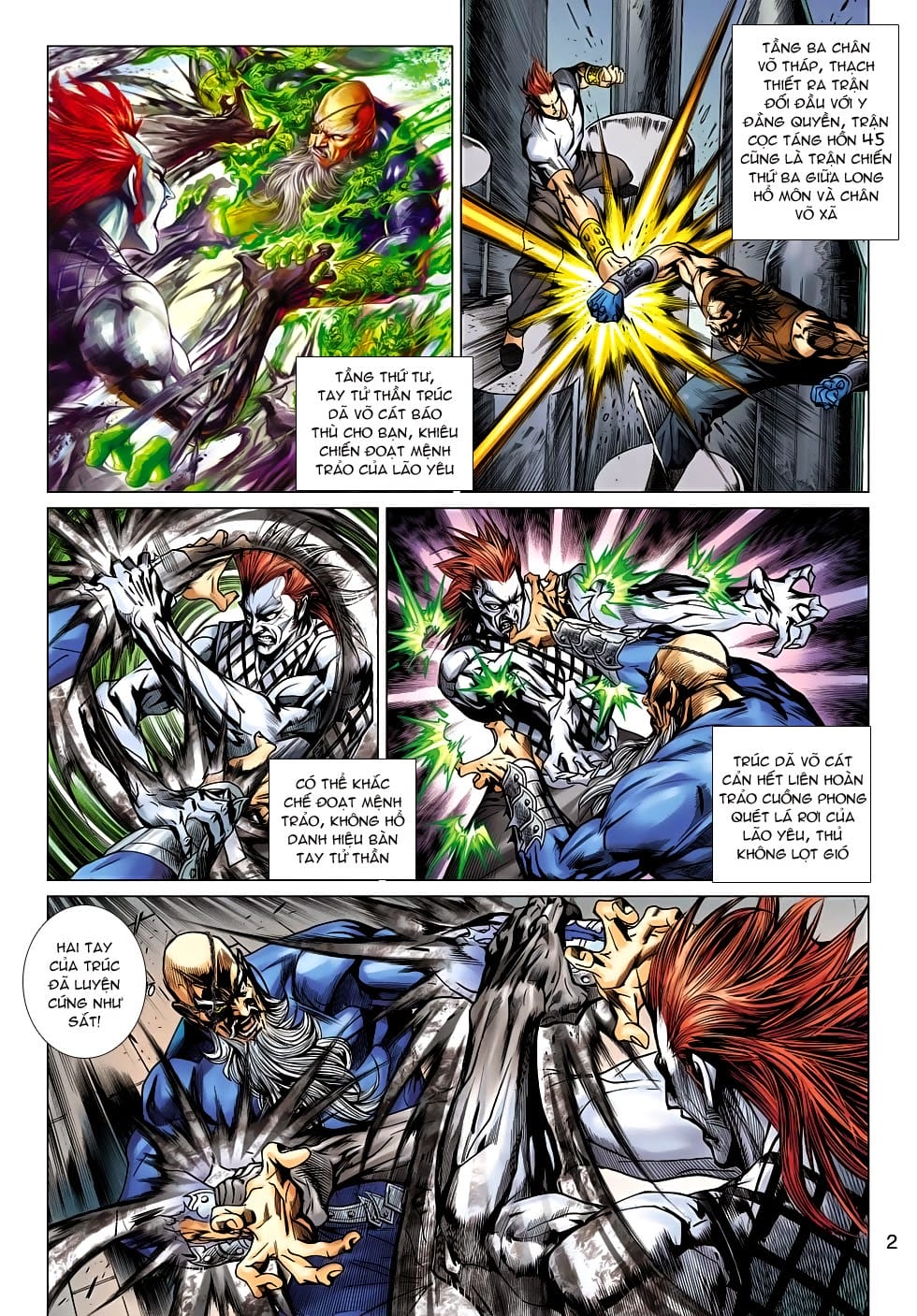 Truyện Tranh Tân Tác Long Hổ Môn trang 4