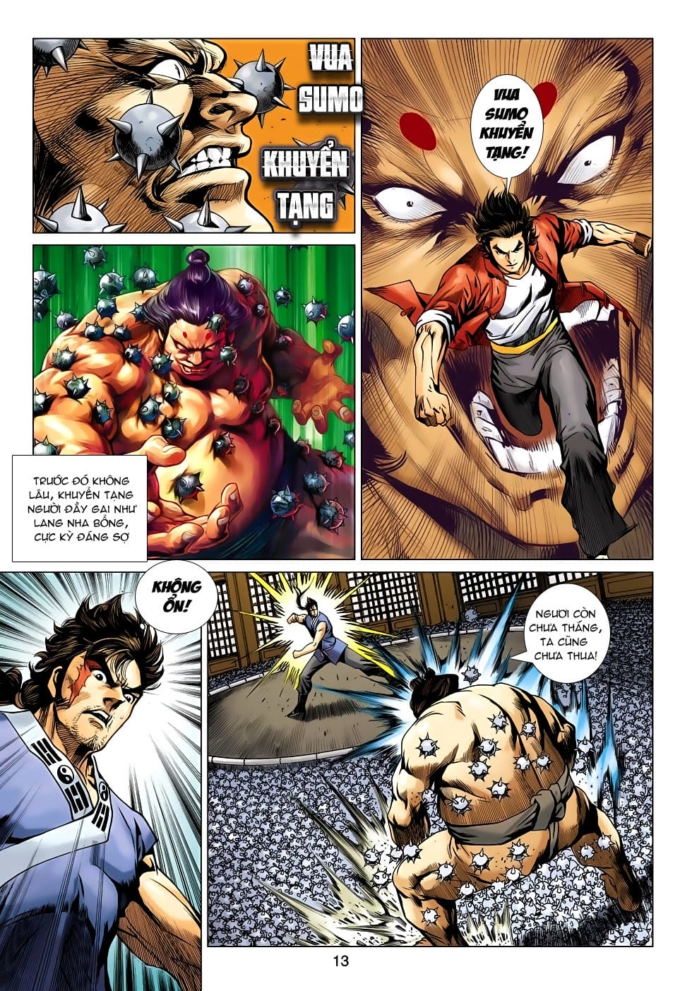 Truyện Tranh Tân Tác Long Hổ Môn trang 4