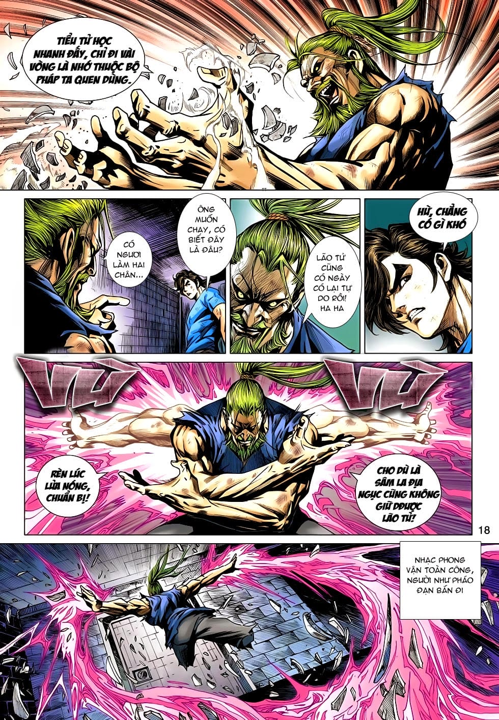 Truyện Tranh Tân Tác Long Hổ Môn trang 4