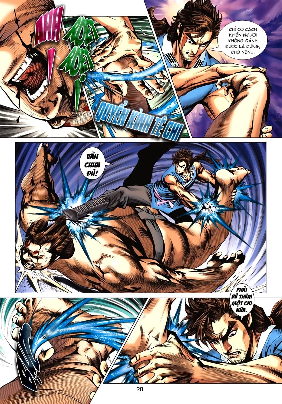 Truyện Tranh Tân Tác Long Hổ Môn trang 4