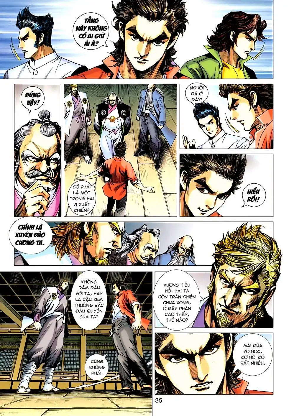 Truyện Tranh Tân Tác Long Hổ Môn trang 4