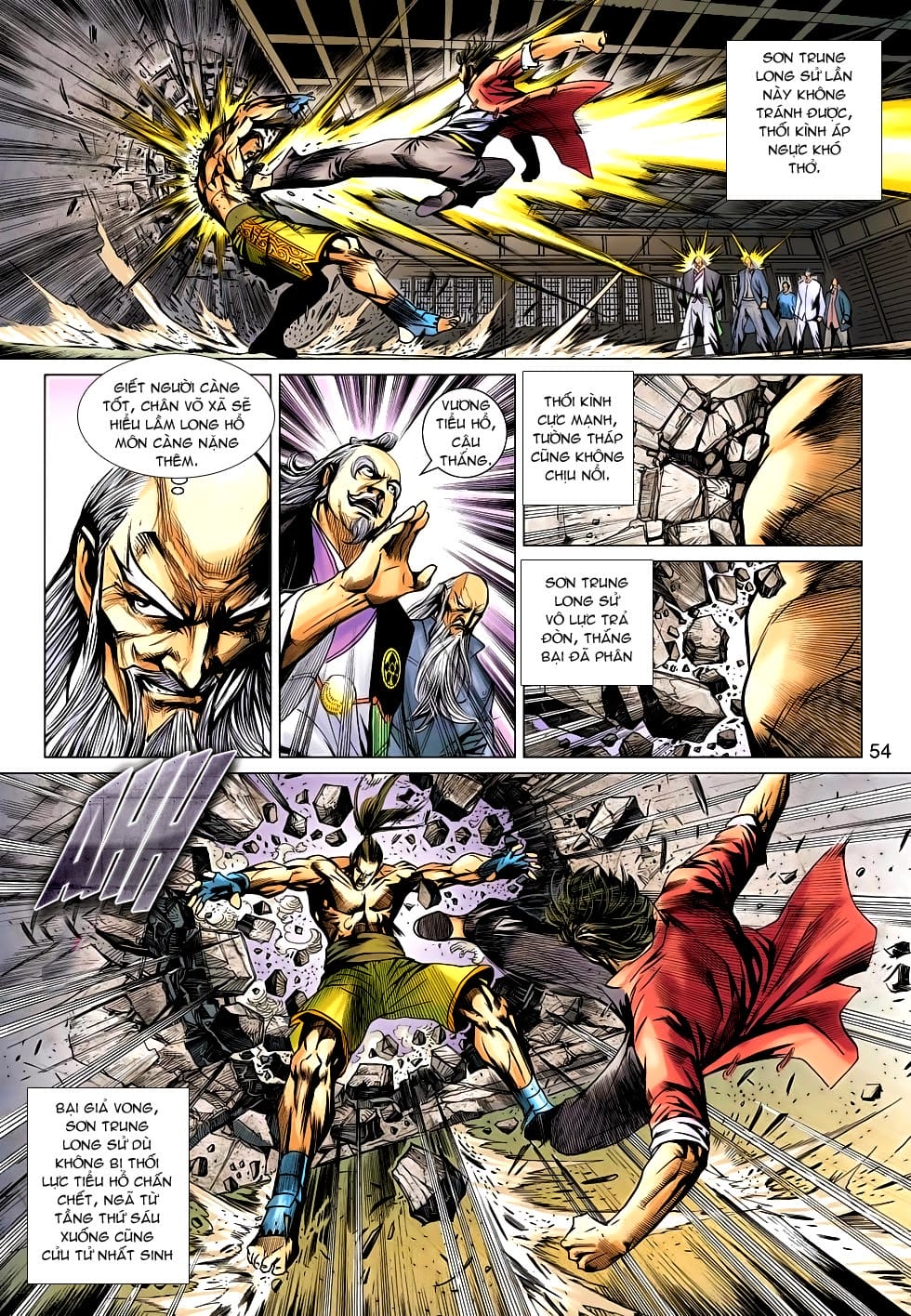 Truyện Tranh Tân Tác Long Hổ Môn trang 4