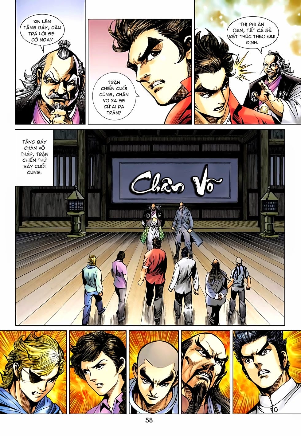 Truyện Tranh Tân Tác Long Hổ Môn trang 4