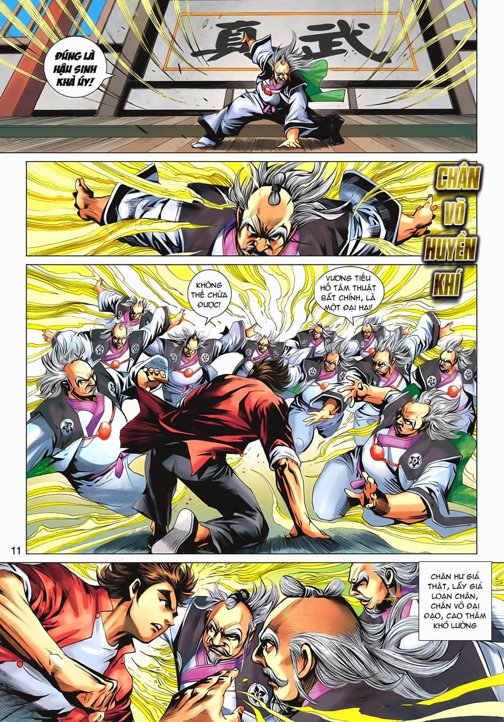 Truyện Tranh Tân Tác Long Hổ Môn trang 4