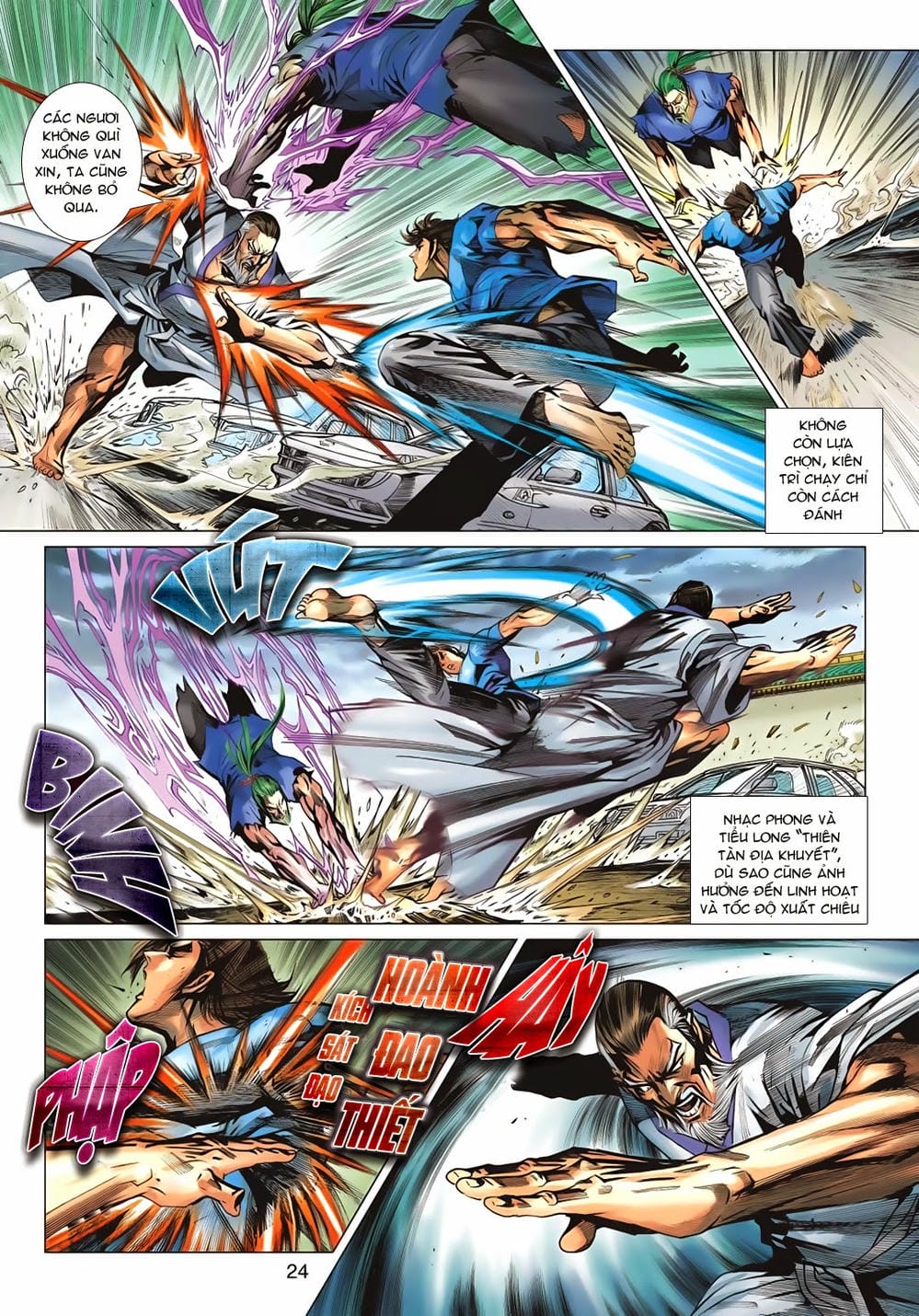 Truyện Tranh Tân Tác Long Hổ Môn trang 4