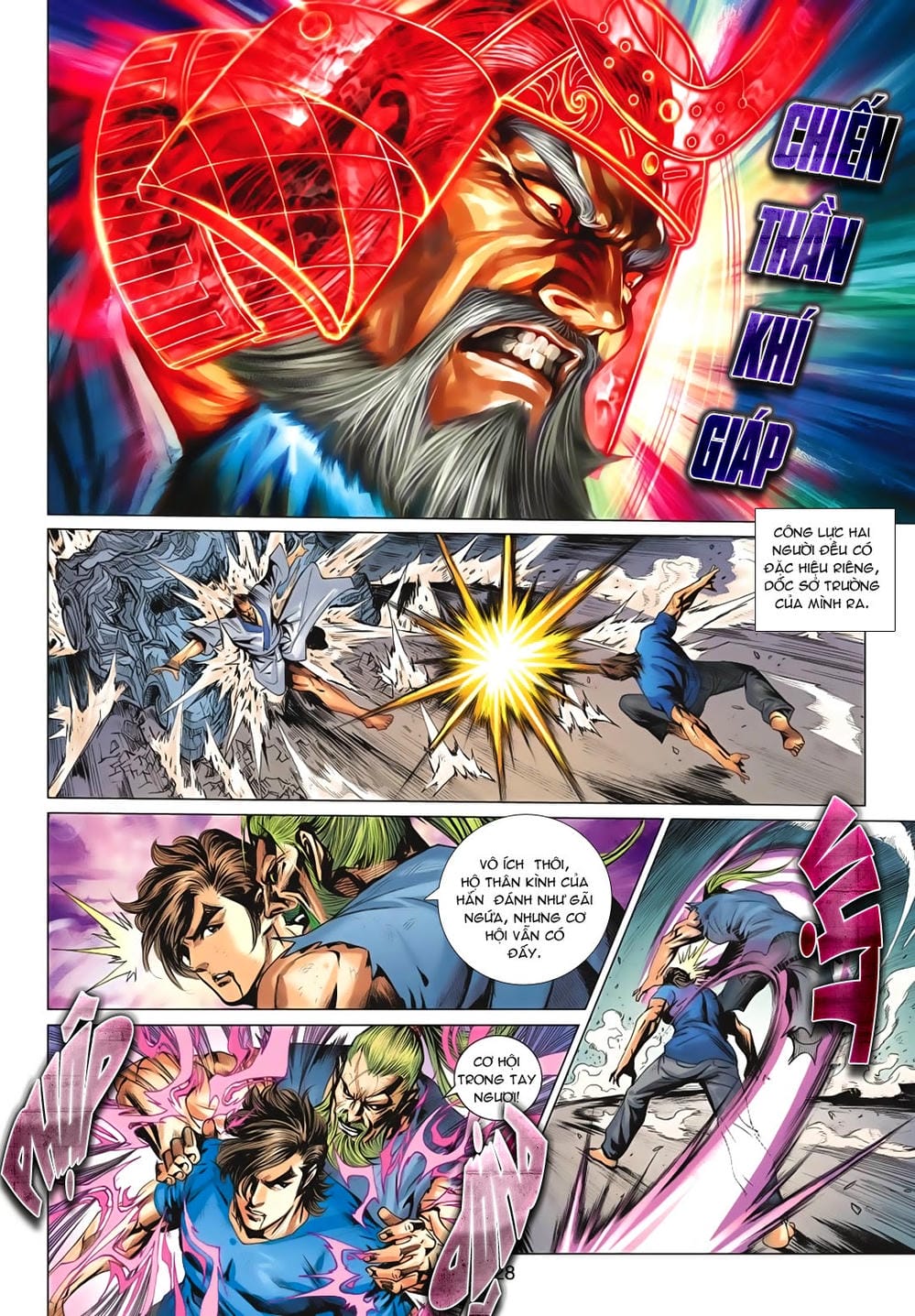 Truyện Tranh Tân Tác Long Hổ Môn trang 4