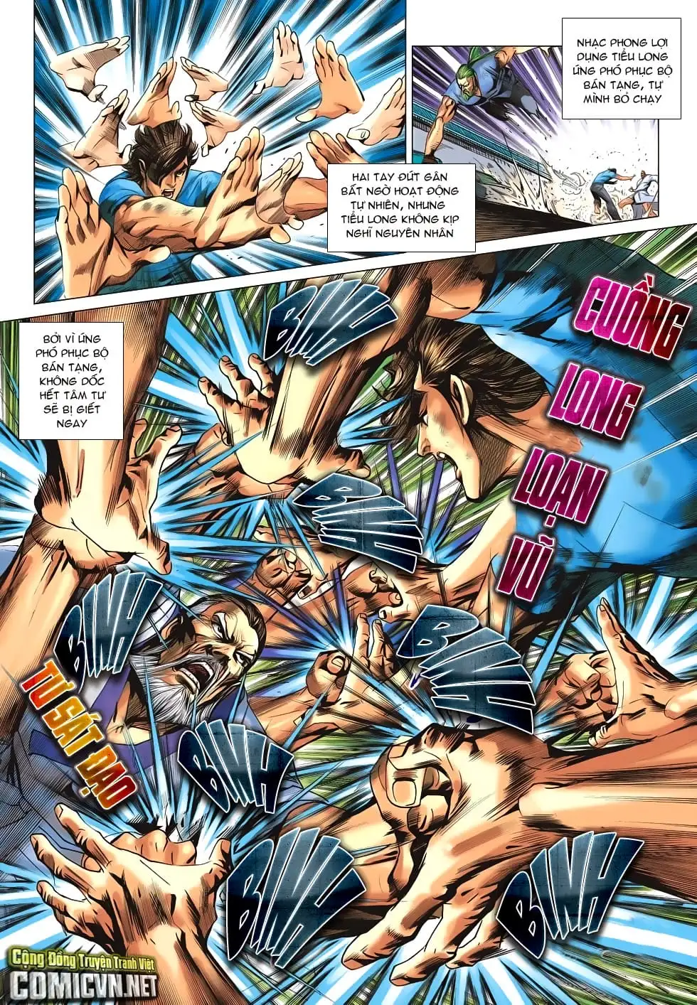 Truyện Tranh Tân Tác Long Hổ Môn trang 4