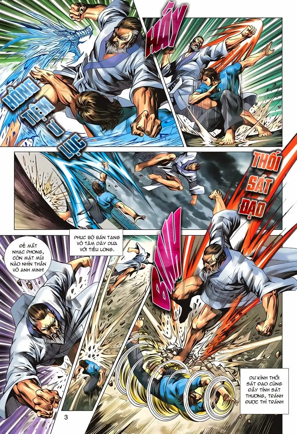 Truyện Tranh Tân Tác Long Hổ Môn trang 4