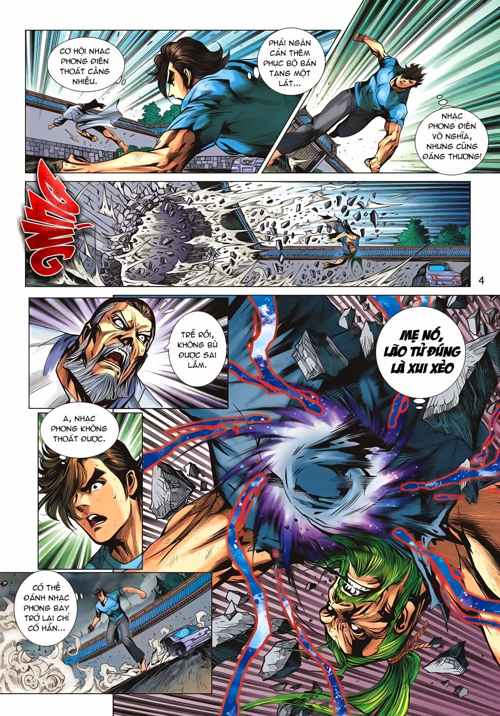 Truyện Tranh Tân Tác Long Hổ Môn trang 4