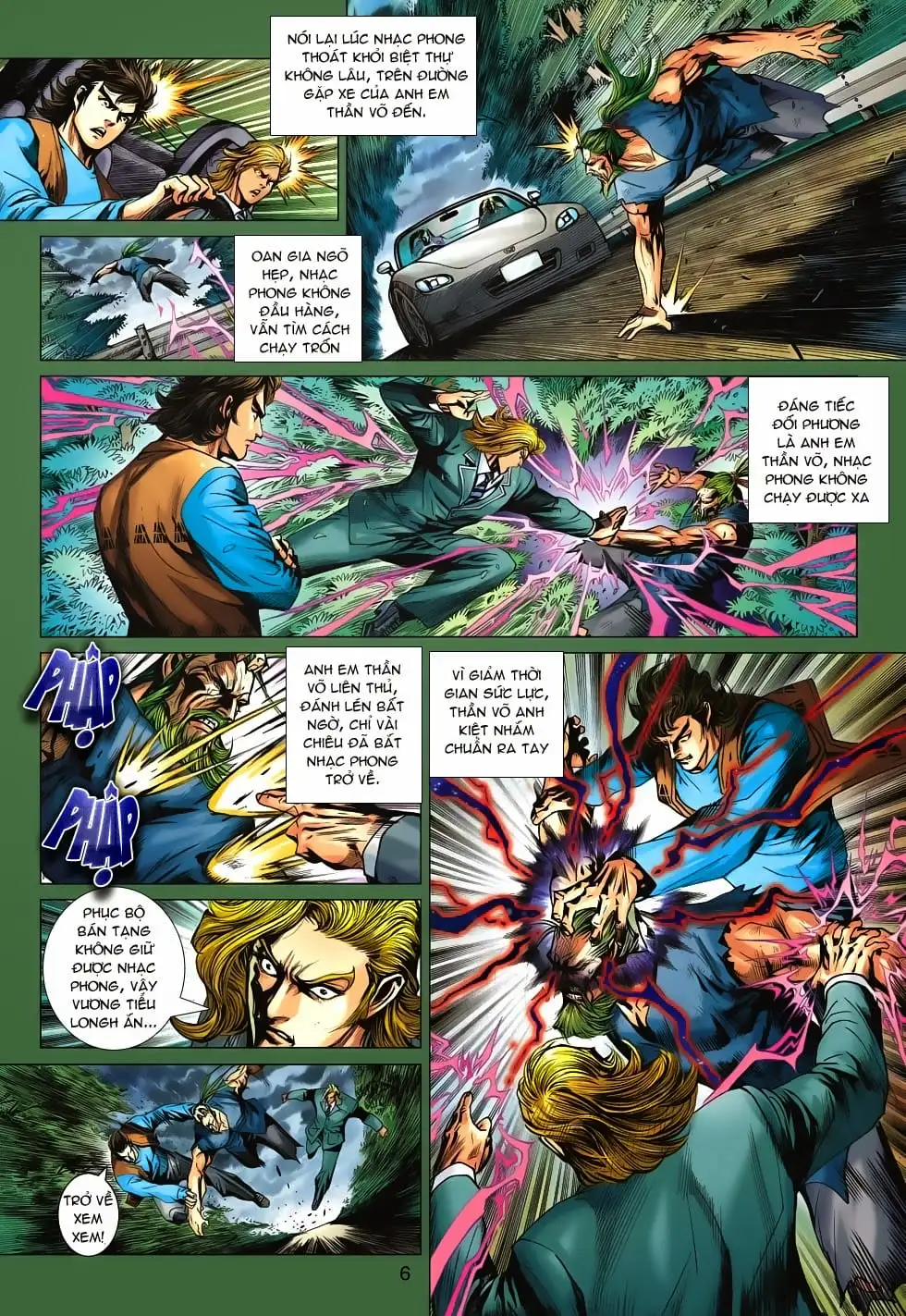 Truyện Tranh Tân Tác Long Hổ Môn trang 4