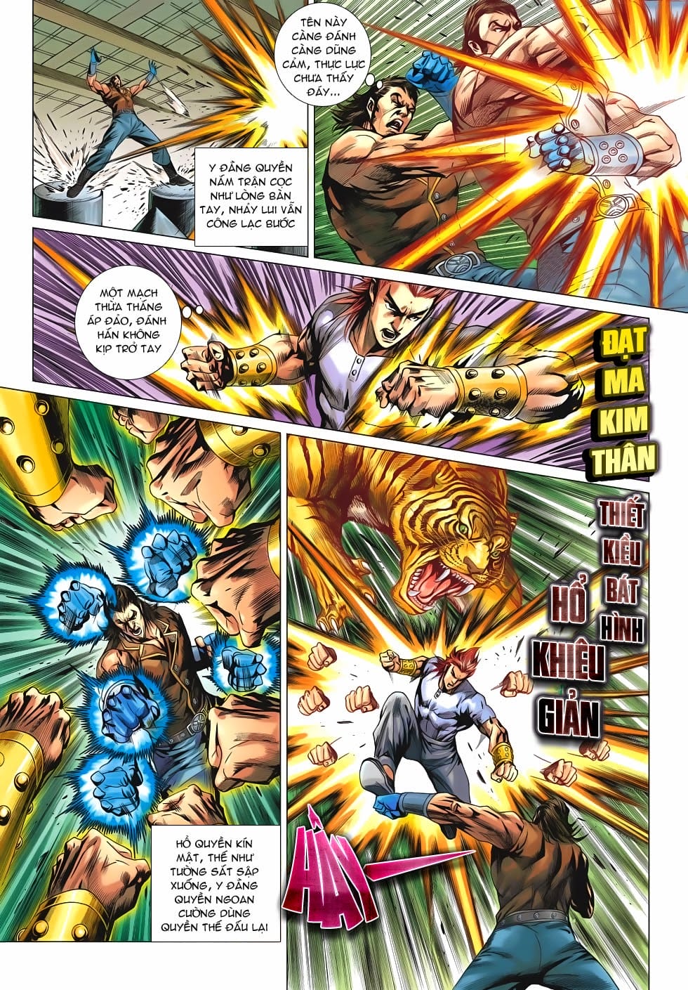 Truyện Tranh Tân Tác Long Hổ Môn trang 4