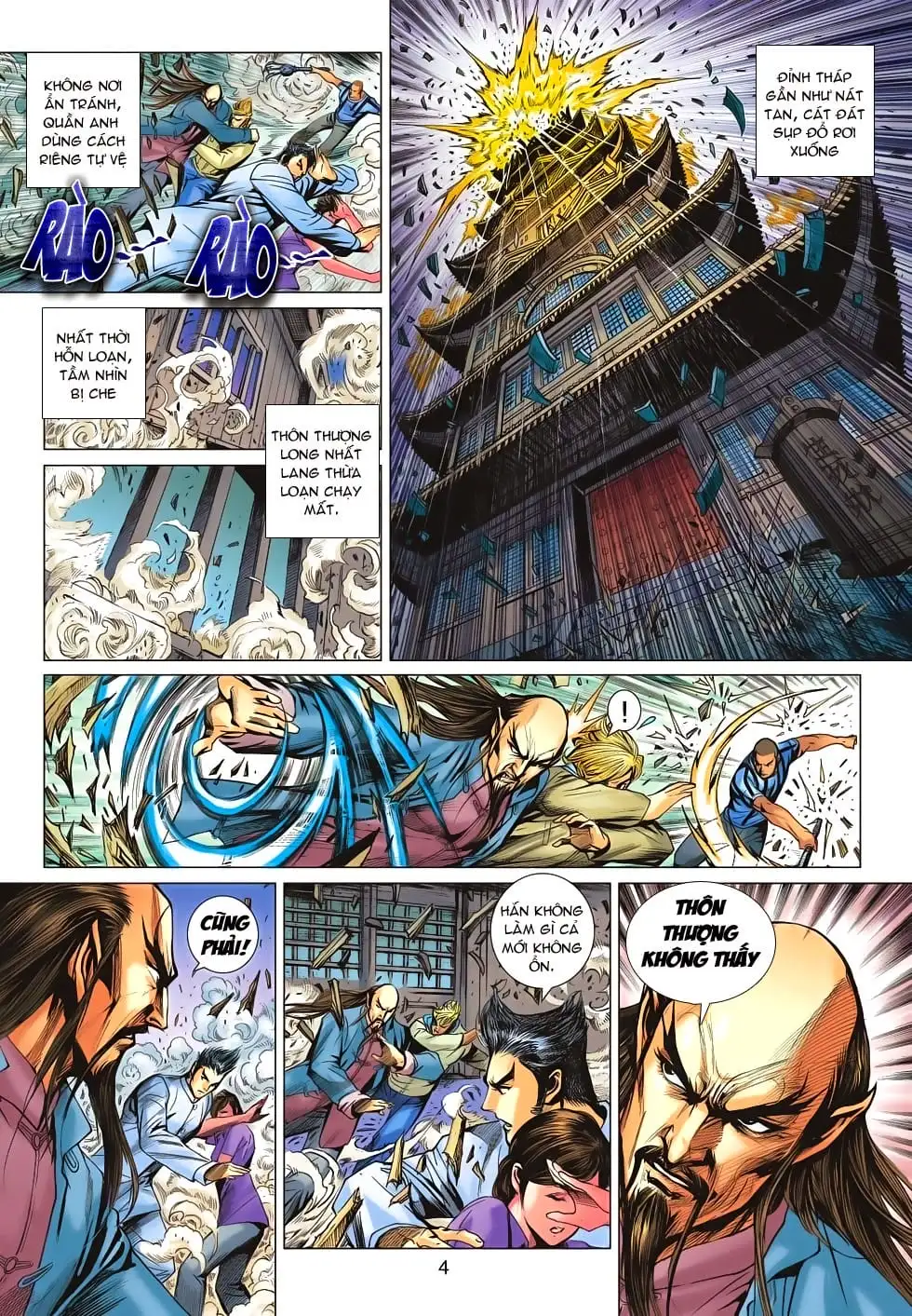 Truyện Tranh Tân Tác Long Hổ Môn trang 4