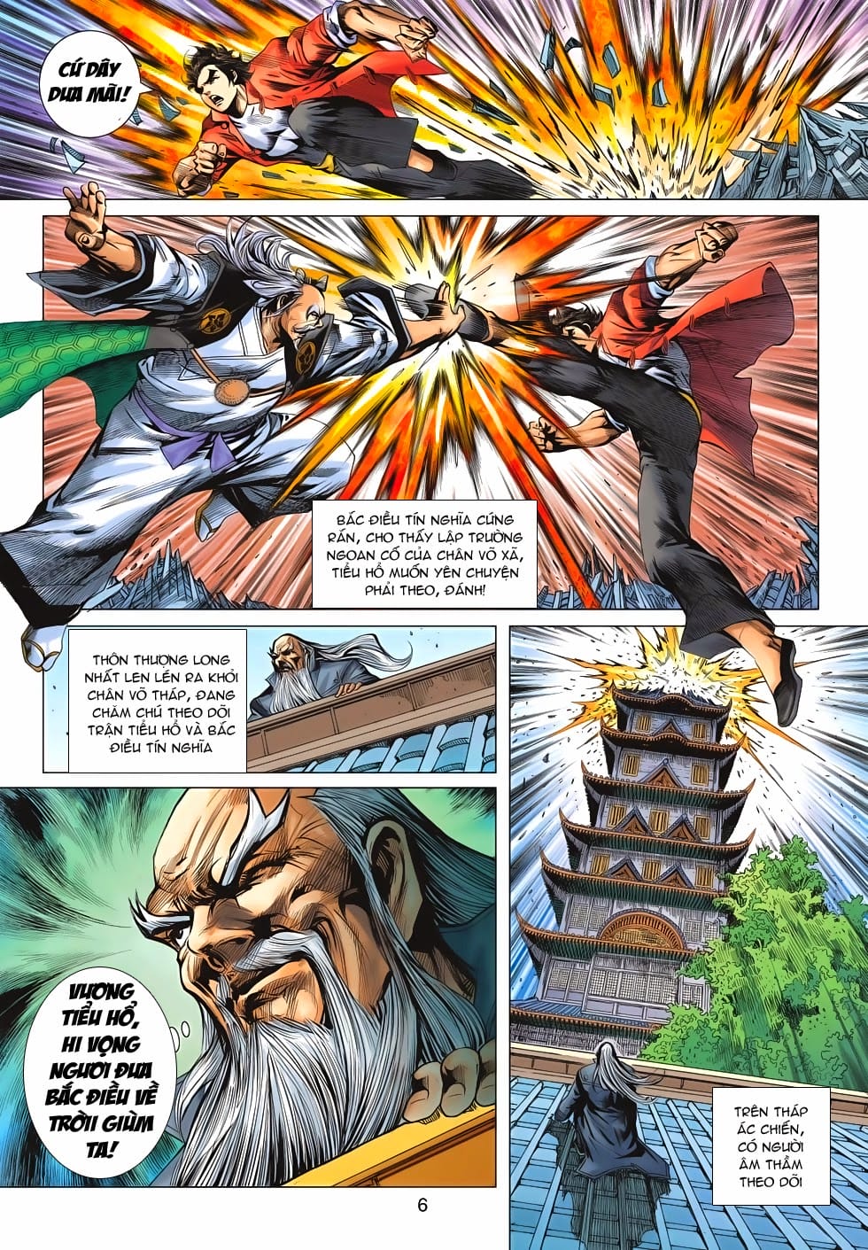 Truyện Tranh Tân Tác Long Hổ Môn trang 4