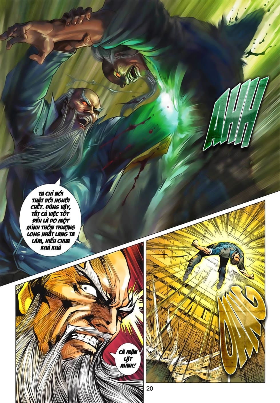 Truyện Tranh Tân Tác Long Hổ Môn trang 4