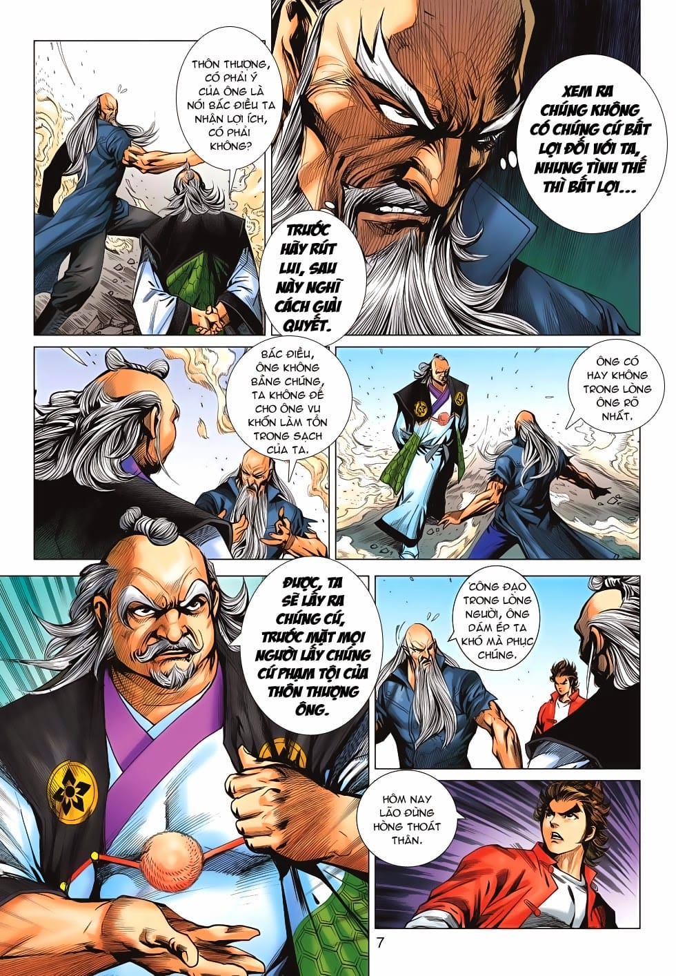 Truyện Tranh Tân Tác Long Hổ Môn trang 4