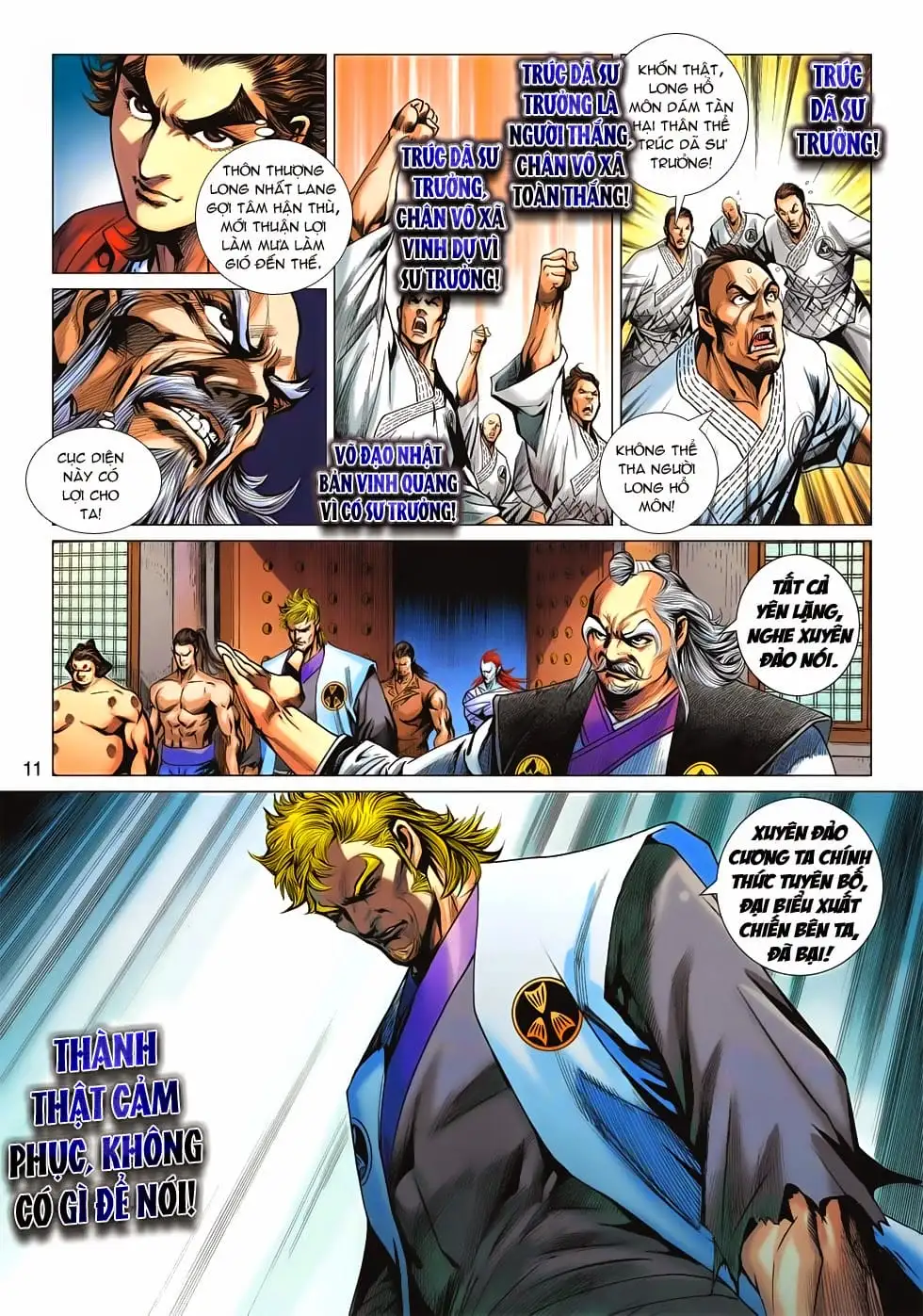 Truyện Tranh Tân Tác Long Hổ Môn trang 4
