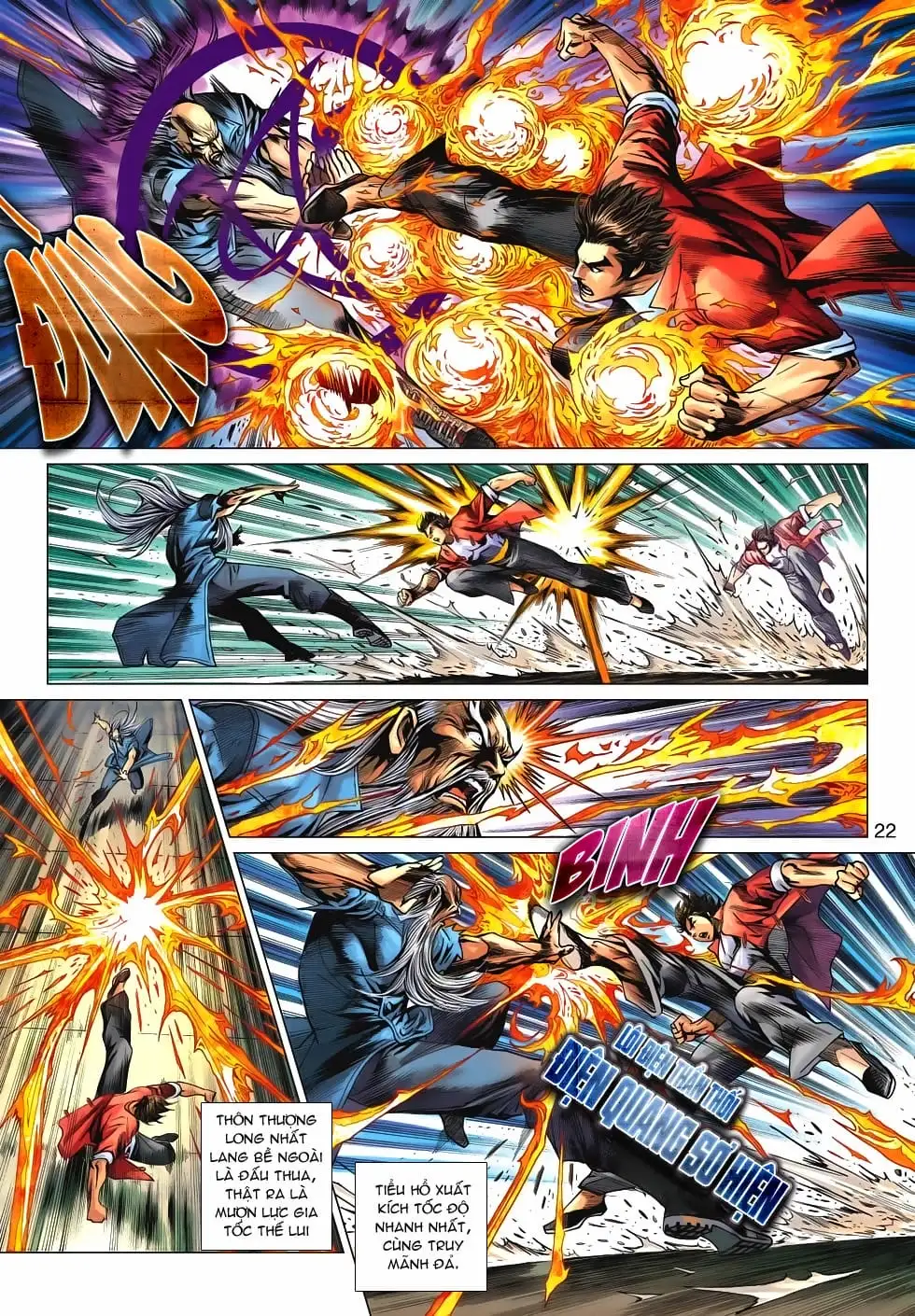 Truyện Tranh Tân Tác Long Hổ Môn trang 4