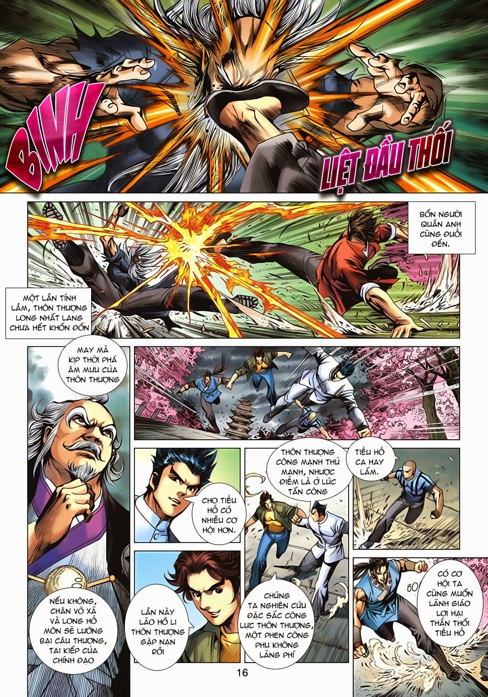 Truyện Tranh Tân Tác Long Hổ Môn trang 4