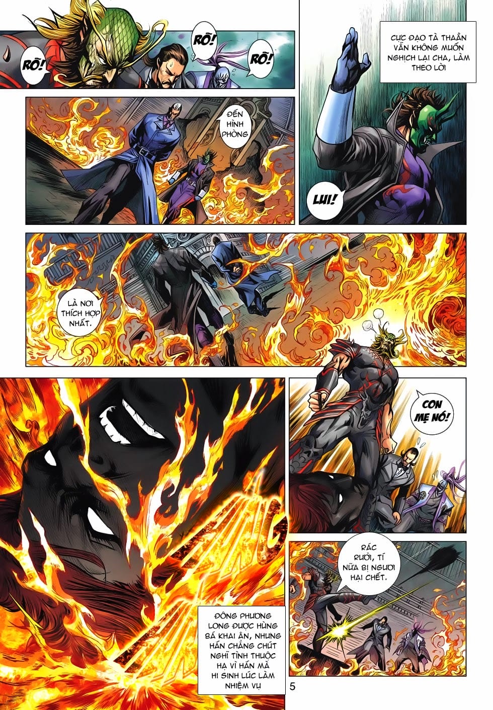 Truyện Tranh Tân Tác Long Hổ Môn trang 4