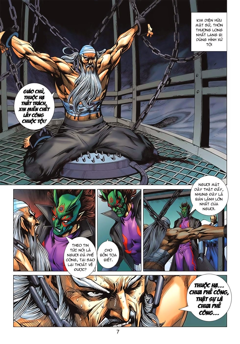 Truyện Tranh Tân Tác Long Hổ Môn trang 4