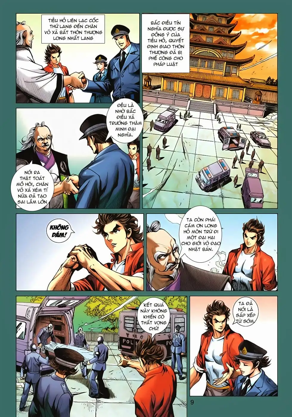 Truyện Tranh Tân Tác Long Hổ Môn trang 4