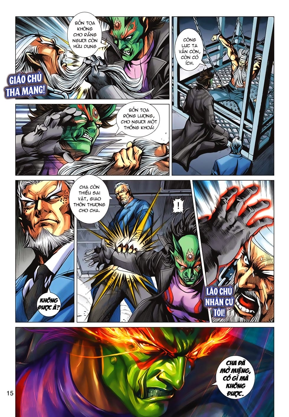 Truyện Tranh Tân Tác Long Hổ Môn trang 4