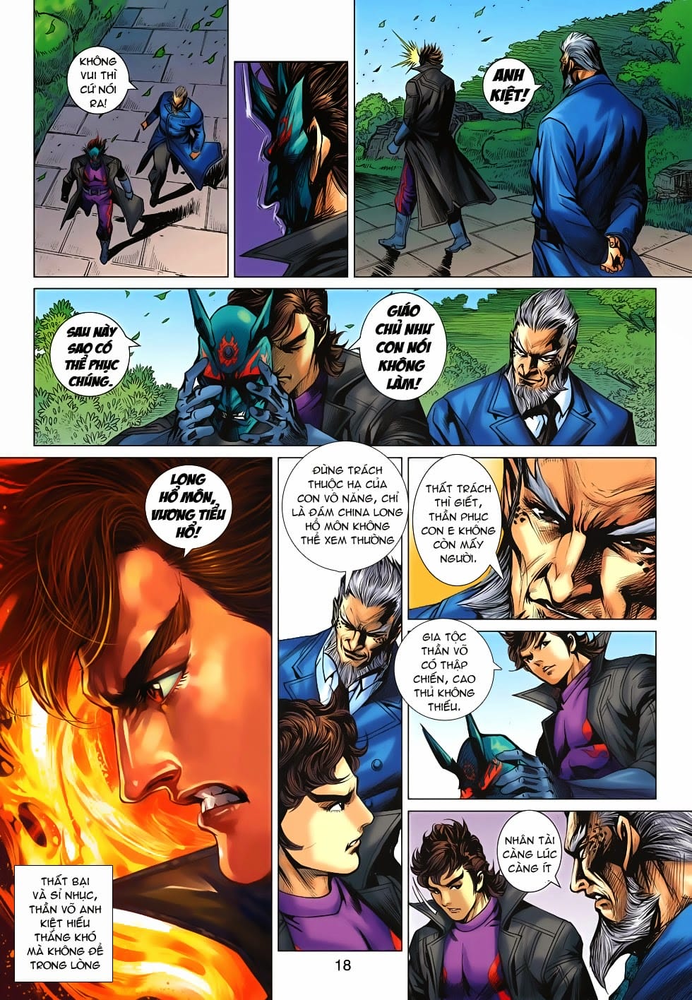 Truyện Tranh Tân Tác Long Hổ Môn trang 4