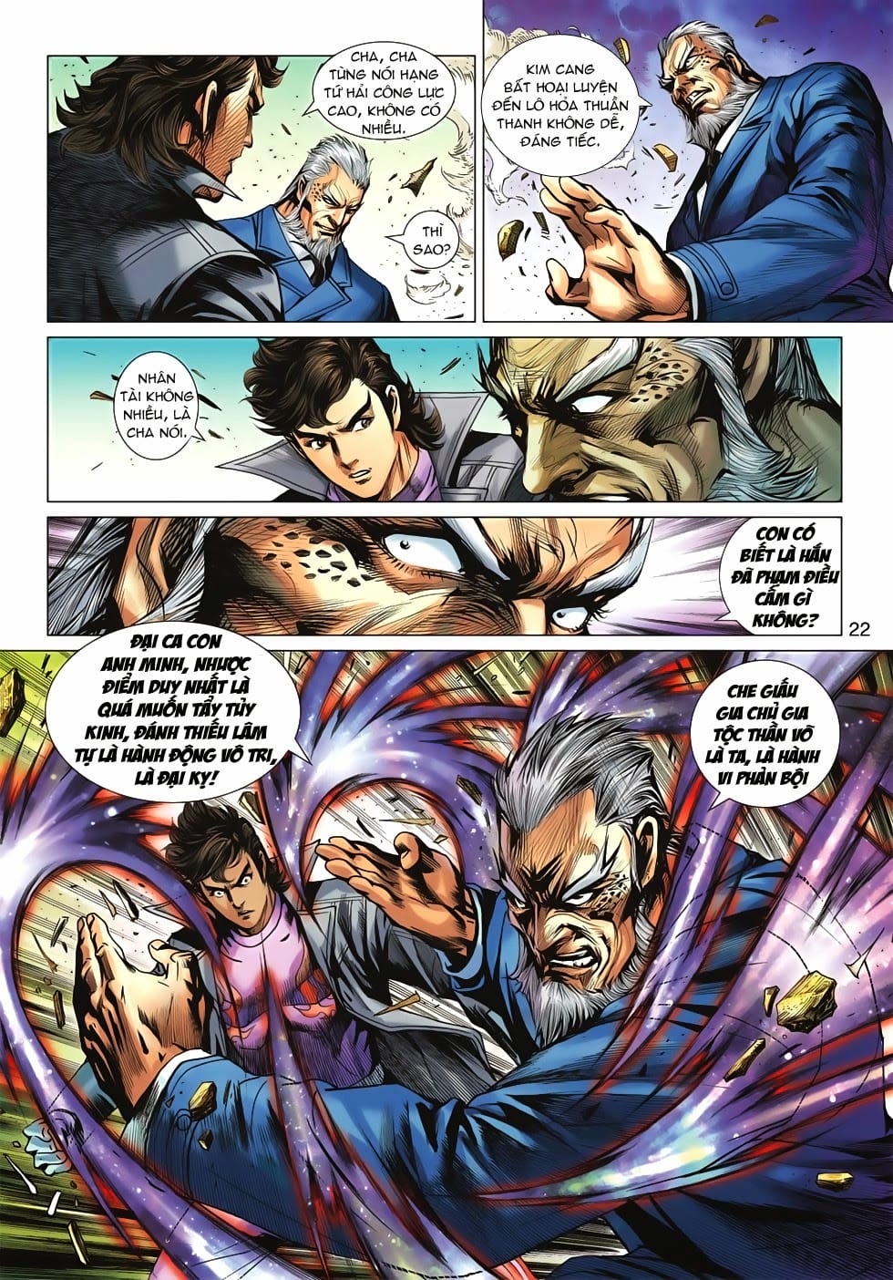 Truyện Tranh Tân Tác Long Hổ Môn trang 4