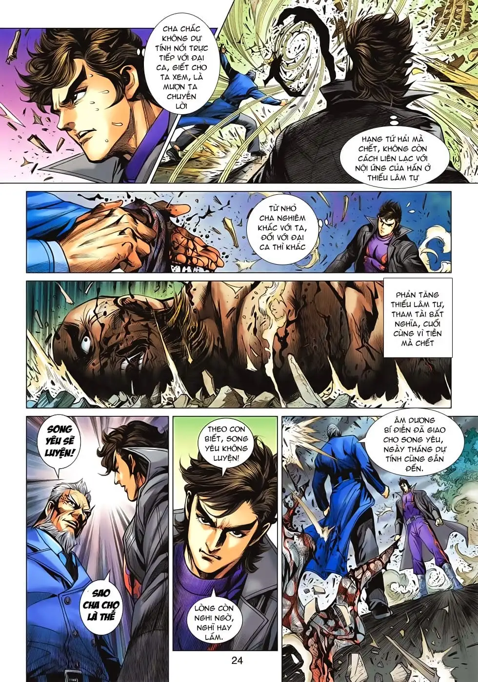 Truyện Tranh Tân Tác Long Hổ Môn trang 4