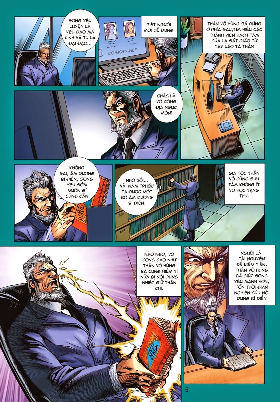 Truyện Tranh Tân Tác Long Hổ Môn trang 4