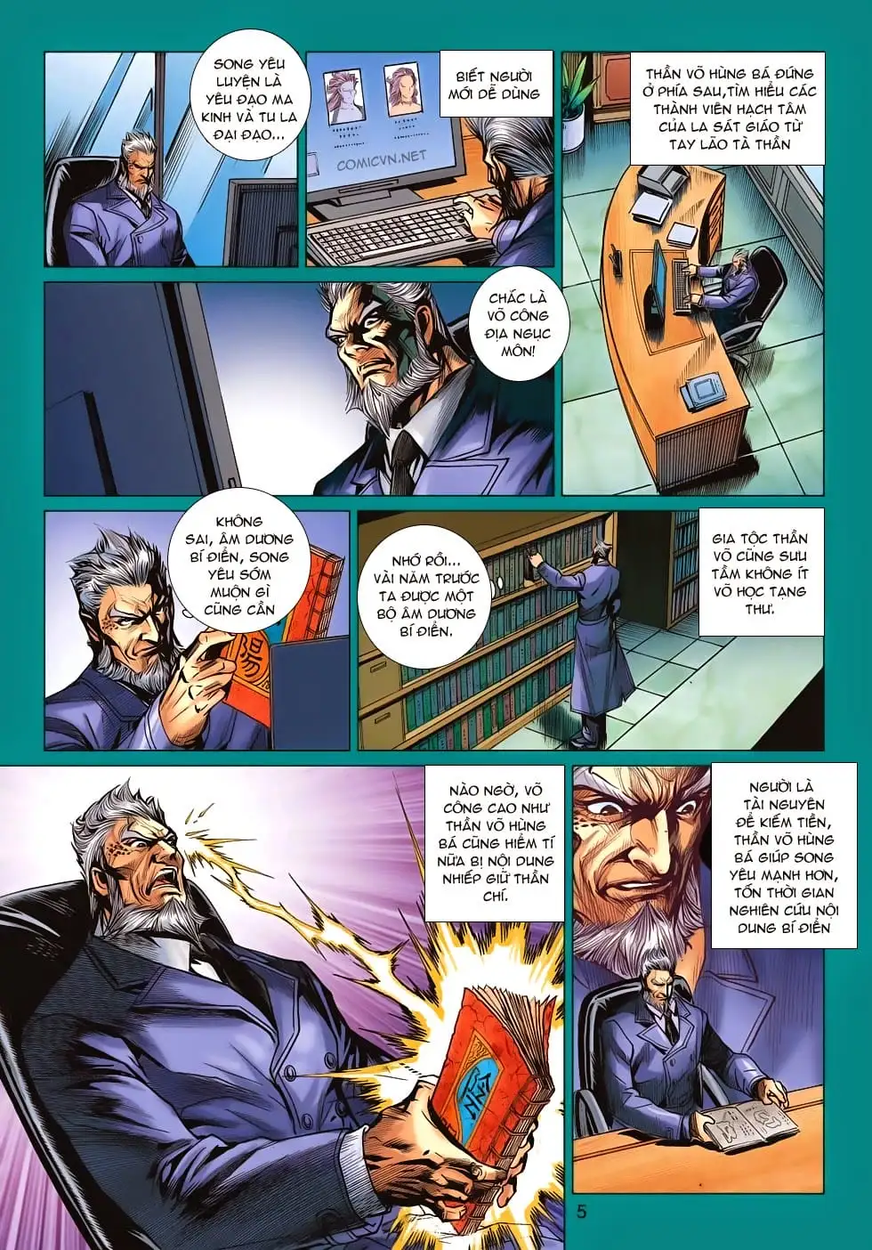 Truyện Tranh Tân Tác Long Hổ Môn trang 4