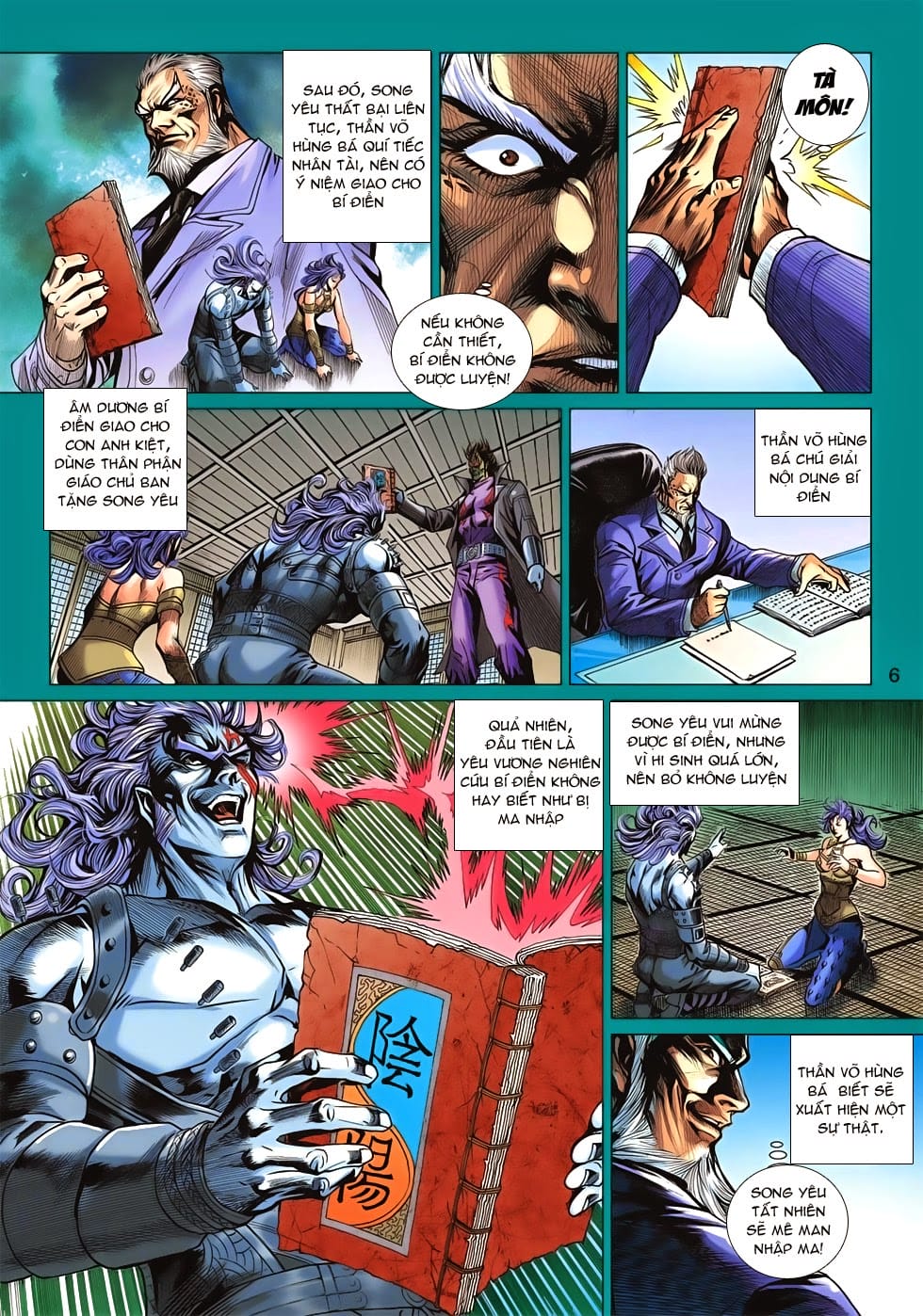 Truyện Tranh Tân Tác Long Hổ Môn trang 4