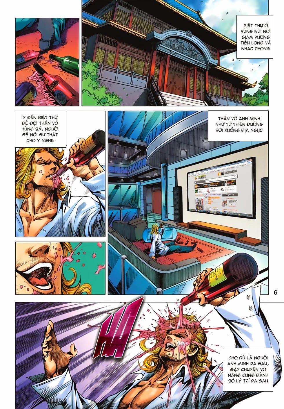 Truyện Tranh Tân Tác Long Hổ Môn trang 4