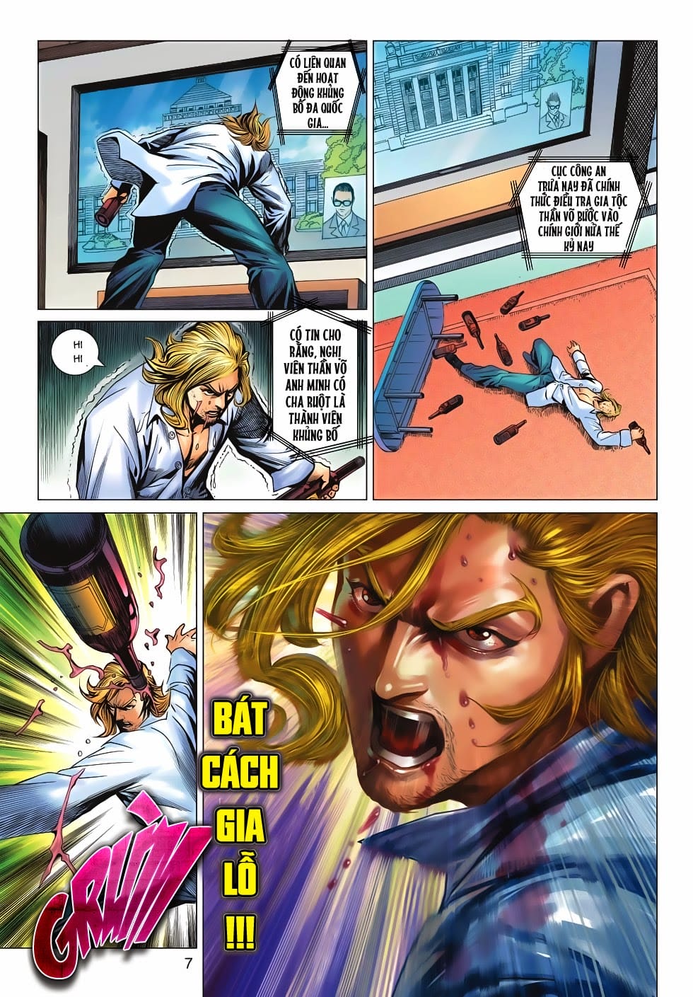 Truyện Tranh Tân Tác Long Hổ Môn trang 4