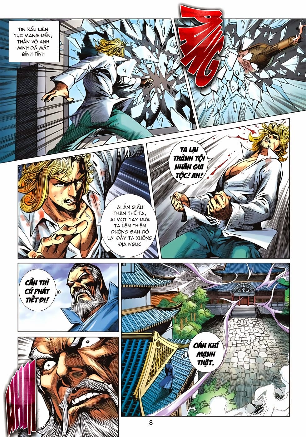 Truyện Tranh Tân Tác Long Hổ Môn trang 4