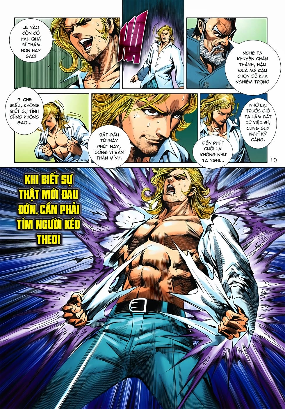 Truyện Tranh Tân Tác Long Hổ Môn trang 4