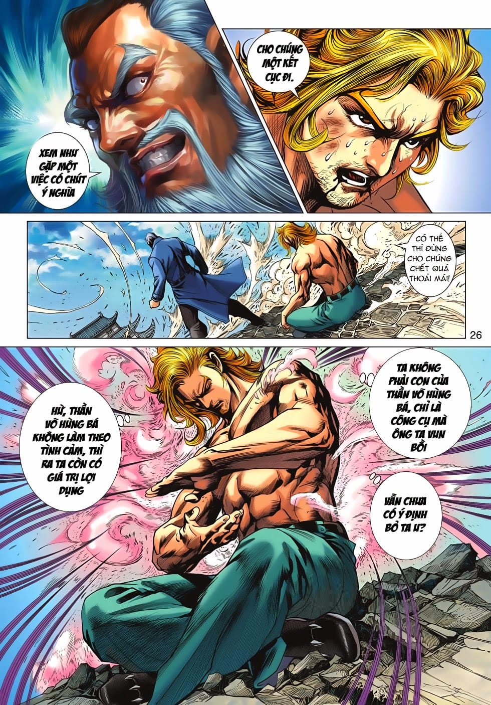 Truyện Tranh Tân Tác Long Hổ Môn trang 4