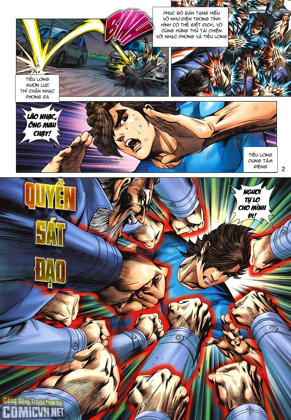 Truyện Tranh Tân Tác Long Hổ Môn trang 4