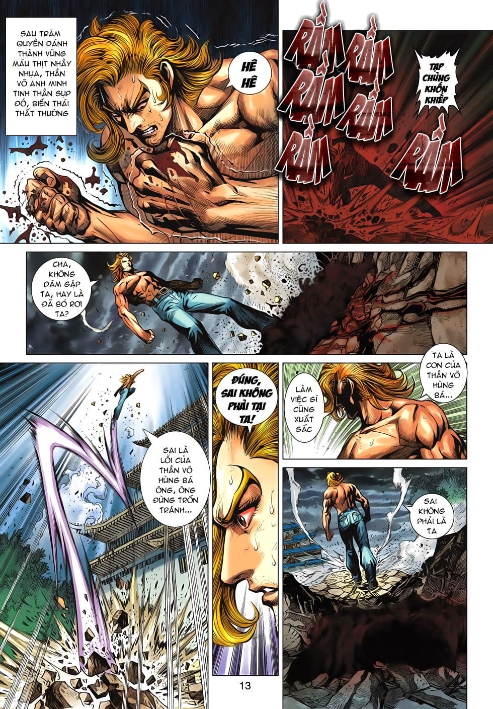 Truyện Tranh Tân Tác Long Hổ Môn trang 4