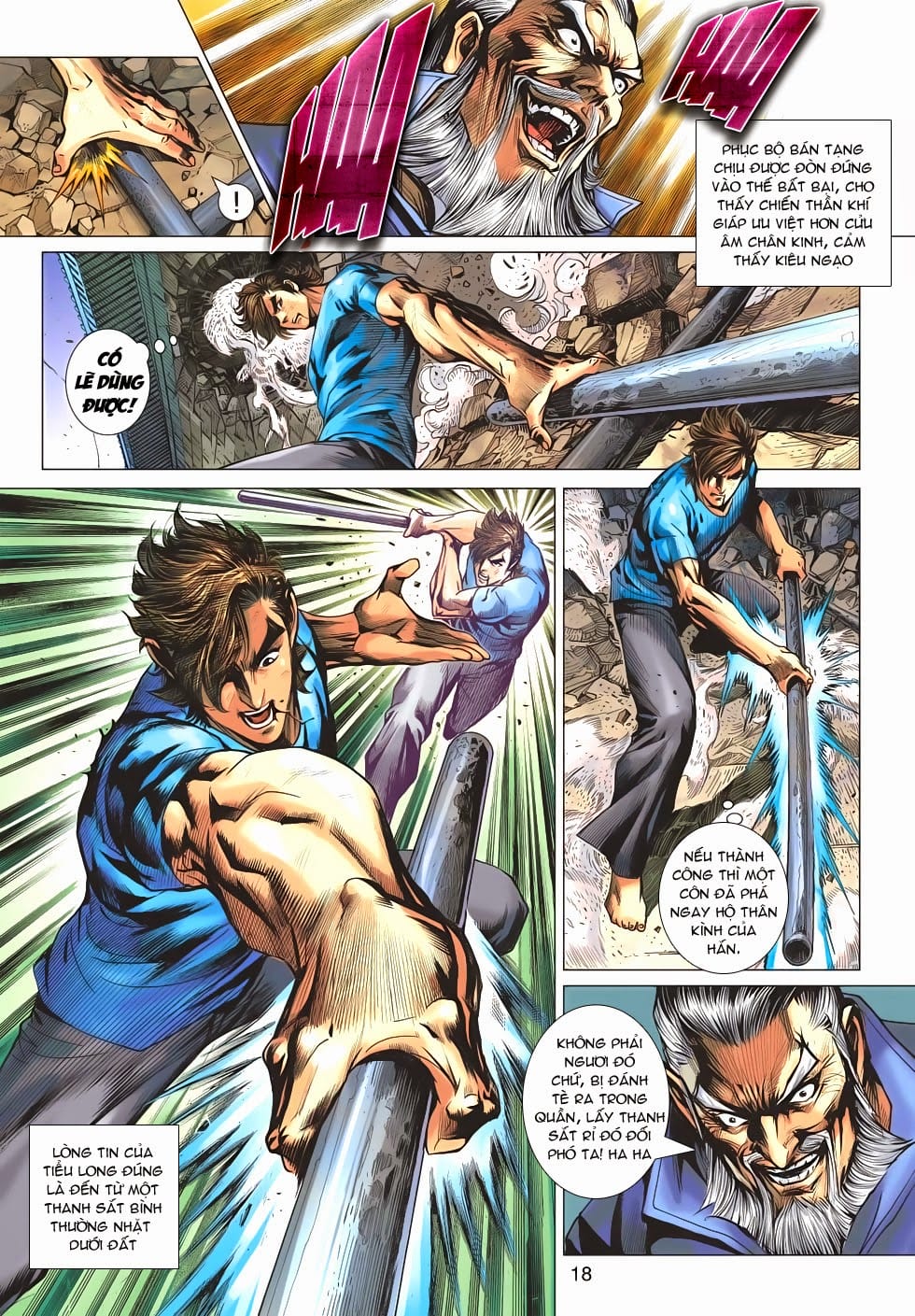Truyện Tranh Tân Tác Long Hổ Môn trang 4