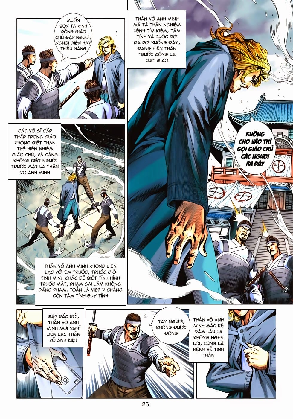 Truyện Tranh Tân Tác Long Hổ Môn trang 4