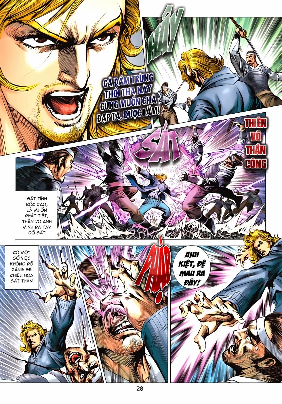 Truyện Tranh Tân Tác Long Hổ Môn trang 4