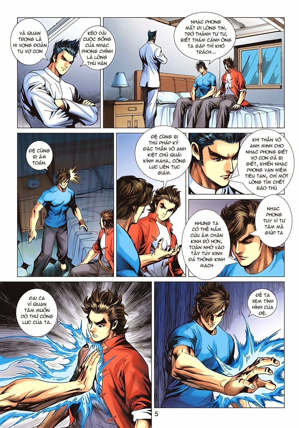 Truyện Tranh Tân Tác Long Hổ Môn trang 4