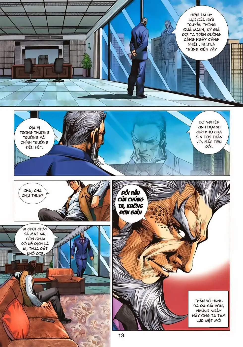 Truyện Tranh Tân Tác Long Hổ Môn trang 4