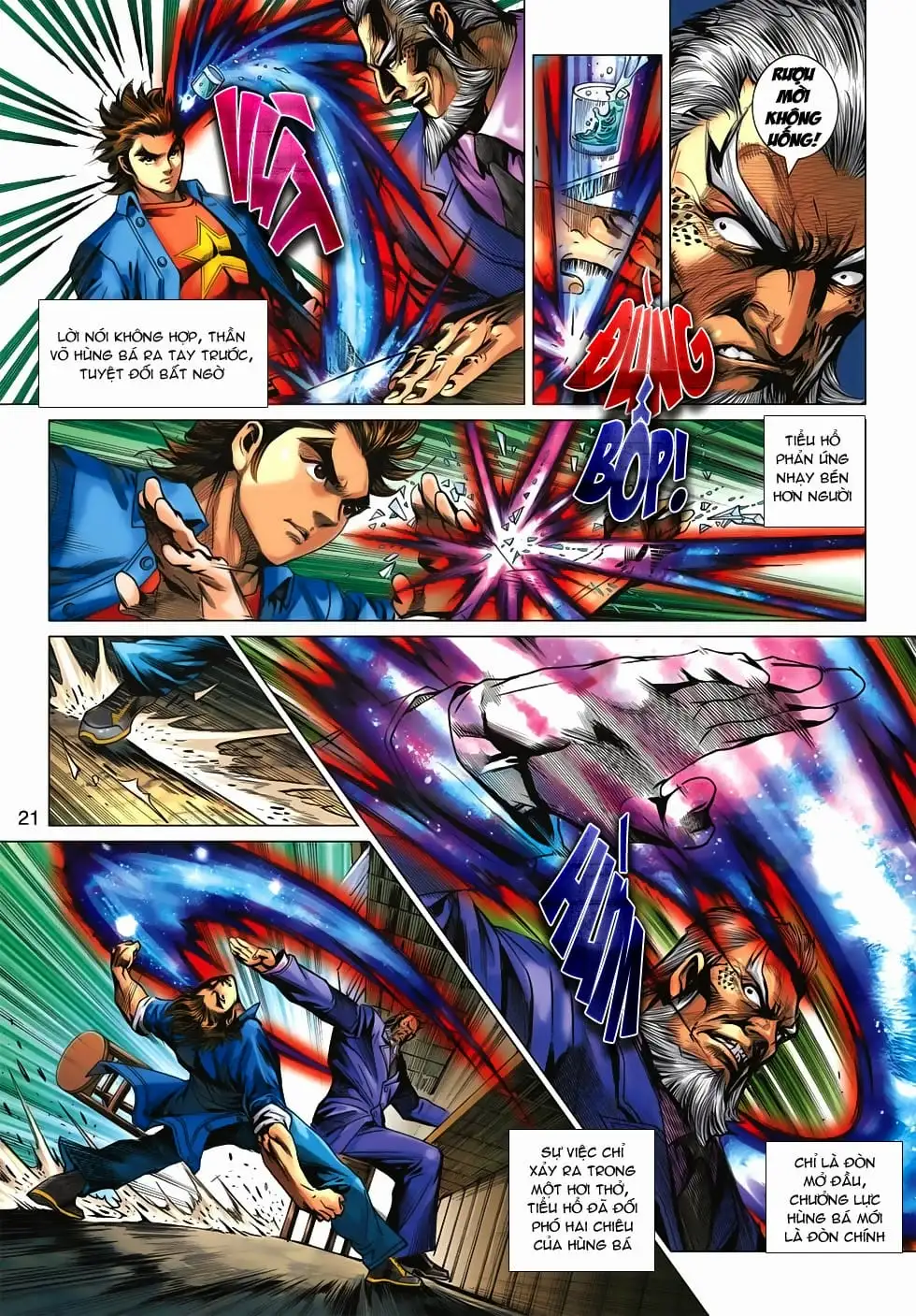 Truyện Tranh Tân Tác Long Hổ Môn trang 4