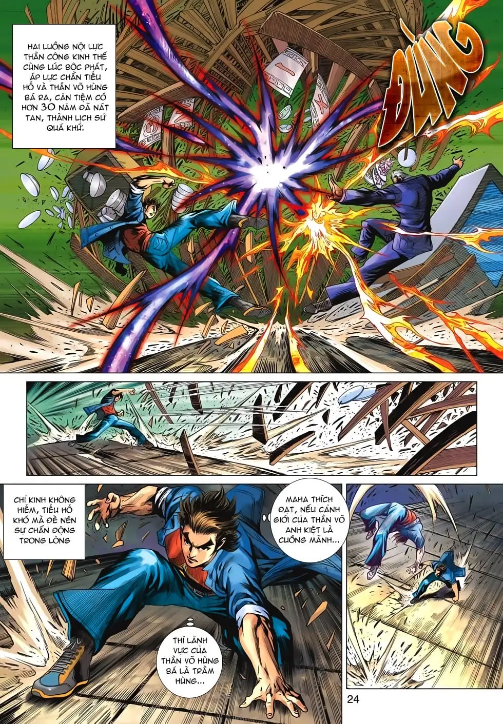 Truyện Tranh Tân Tác Long Hổ Môn trang 4