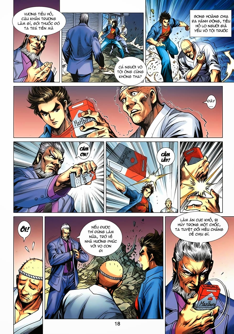 Truyện Tranh Tân Tác Long Hổ Môn trang 4