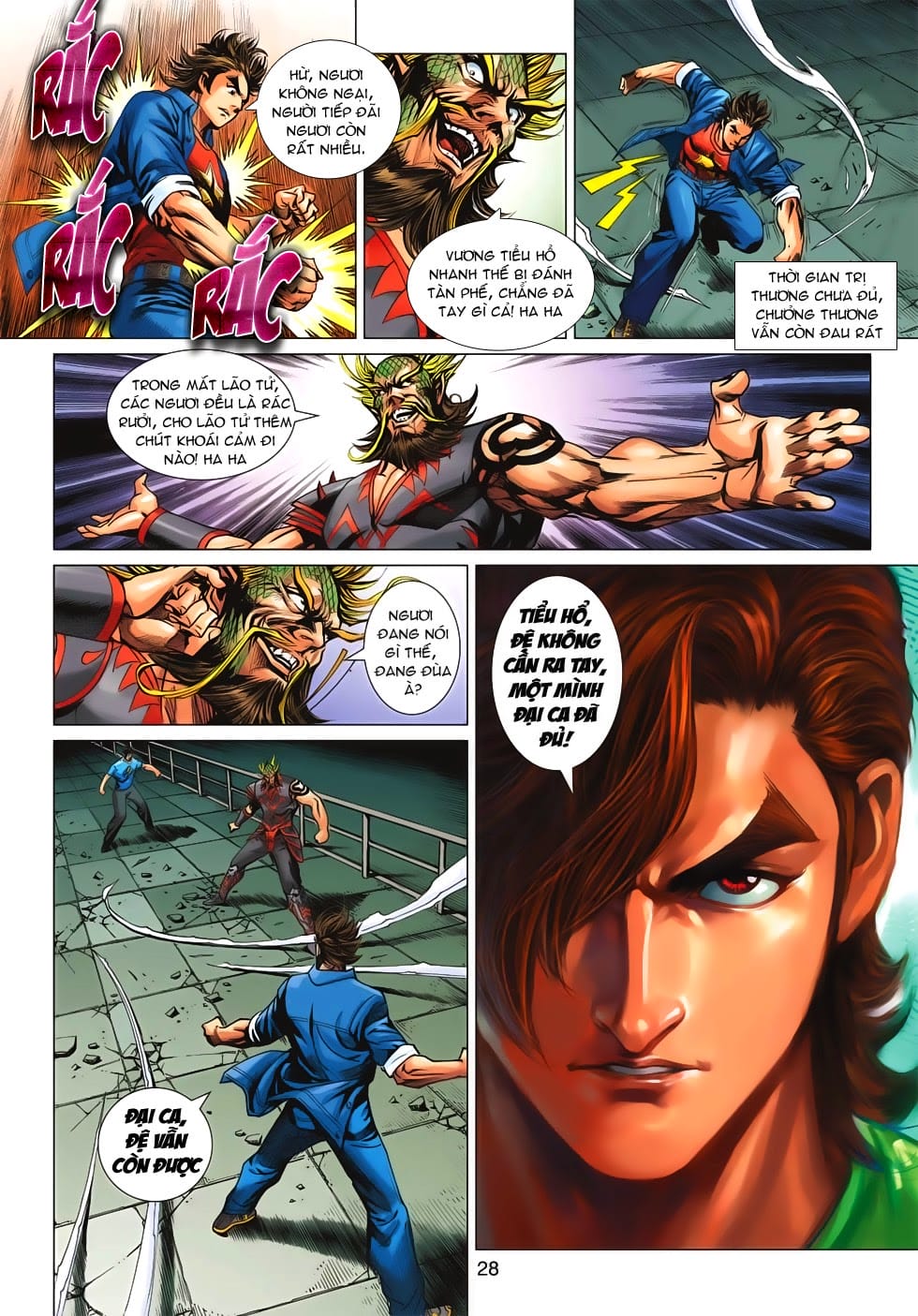 Truyện Tranh Tân Tác Long Hổ Môn trang 4