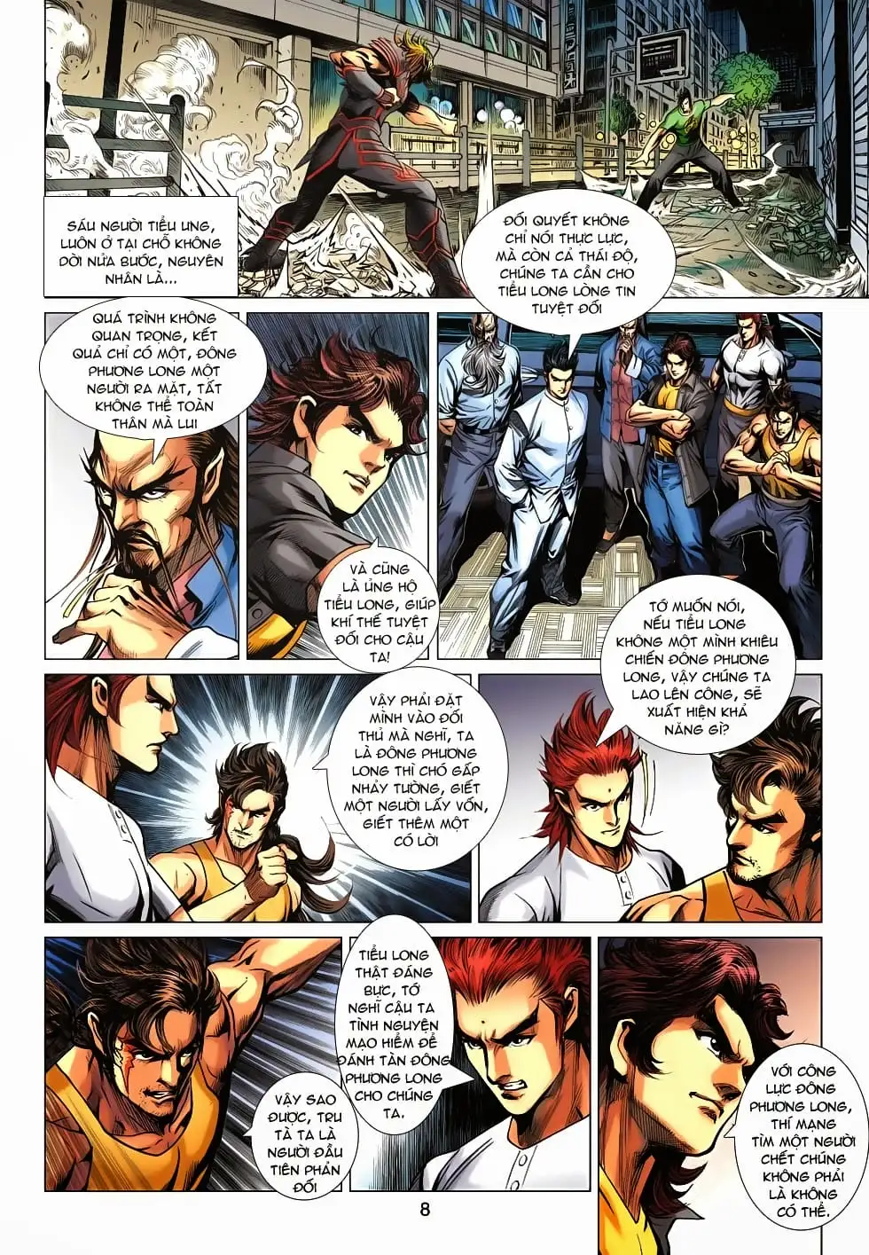 Truyện Tranh Tân Tác Long Hổ Môn trang 4
