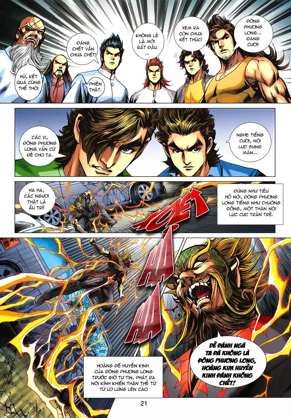 Truyện Tranh Tân Tác Long Hổ Môn trang 4
